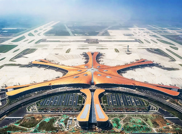 2016 Beijing Daxing International Airport Fas I Vattenförsörjning Pipeline Construction